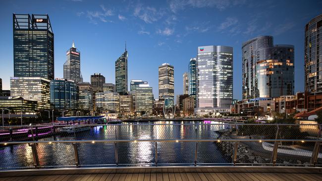 Artists impression of One The Esplanade, Elizabeth Quay, Perth.