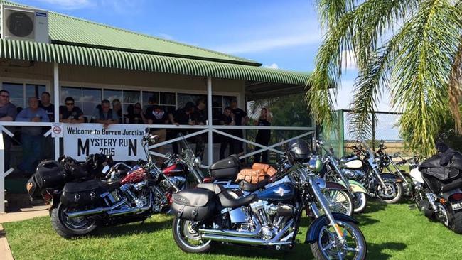 Mystery ride event which was started by Kurri Kurri's David Boyles – he was tragically killed in the 2024 event. Credit: Facebook