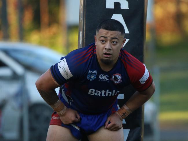 Amani Tofaeono gets ready for Collies. Picture Warren Gannon Photography