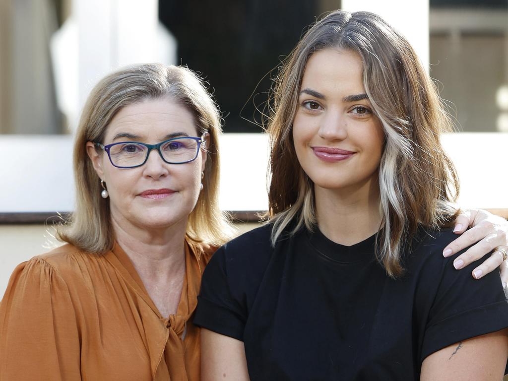 Eating Disorder Families Australia chief executive Jane Rowan, pictured with her daughter, Charley, says parents are crying out for help. Picture: Josh Woning