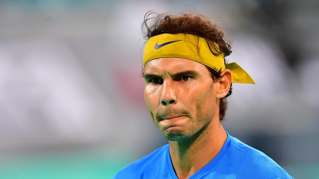 Rafael Nadal insists he will be ready for the Brisbane International. Picture: AFP