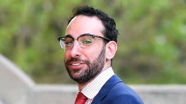 Eidan Havas arrives at the Downing Centre. Picture: NCA NewsWire/Bianca De Marchi