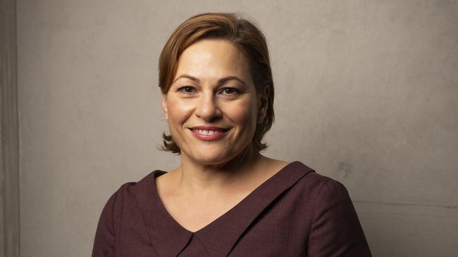 Queensland’s powerful left-wing Deputy Premier and Treasurer Jackie Trad. Picture: Russell Shakespeare