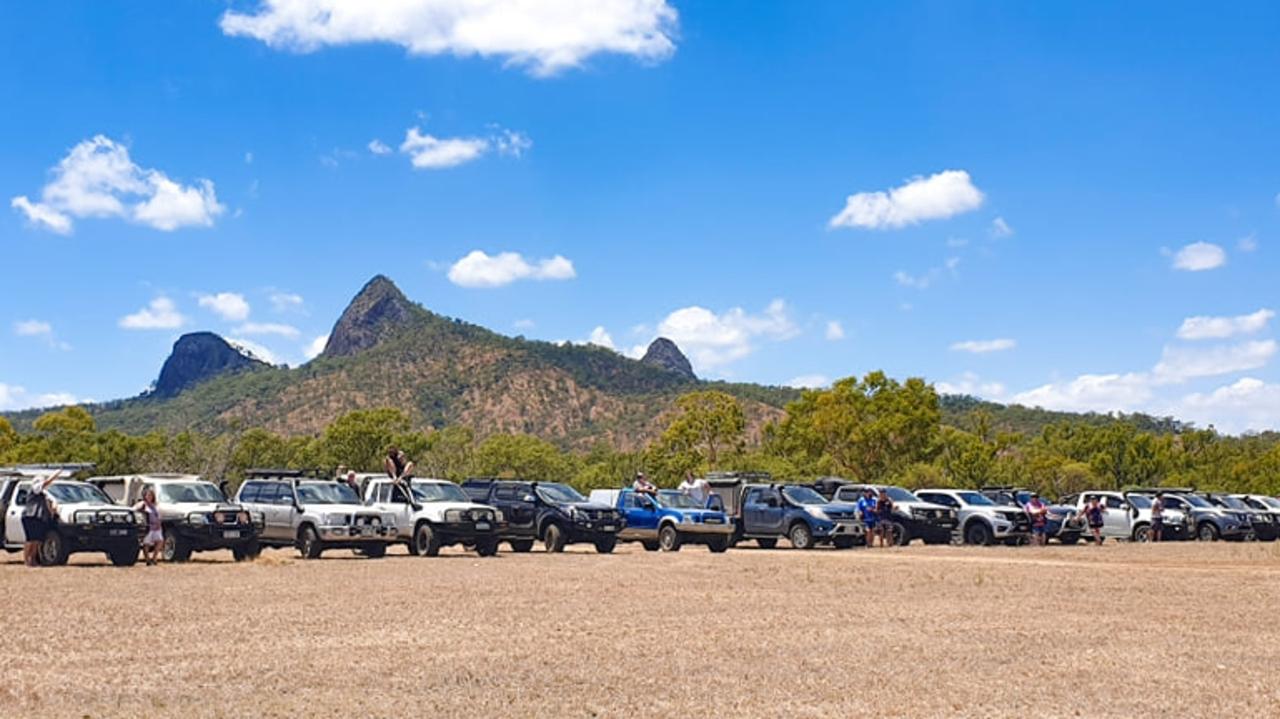 Mackay Random Adventure members on an outing to Mount Britton. Picture: Contributed