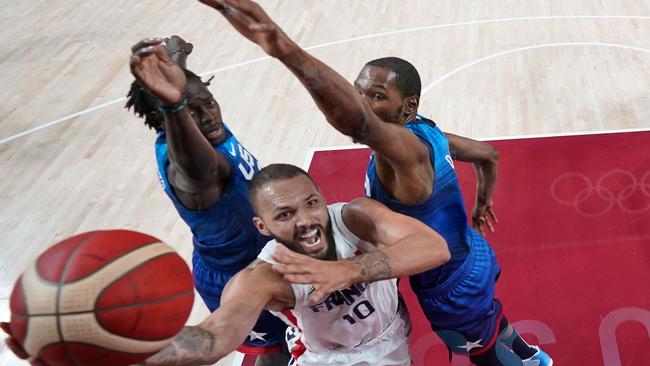 Team USA had no answer to Evan Fournier.