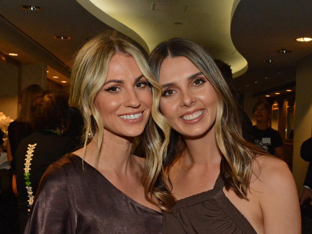 Chloe Barry-Cotter and Danielle Marsden at the Perry Cross 'Everything is Possible' Ball at The Star Gold Coast. Picture: Regina King