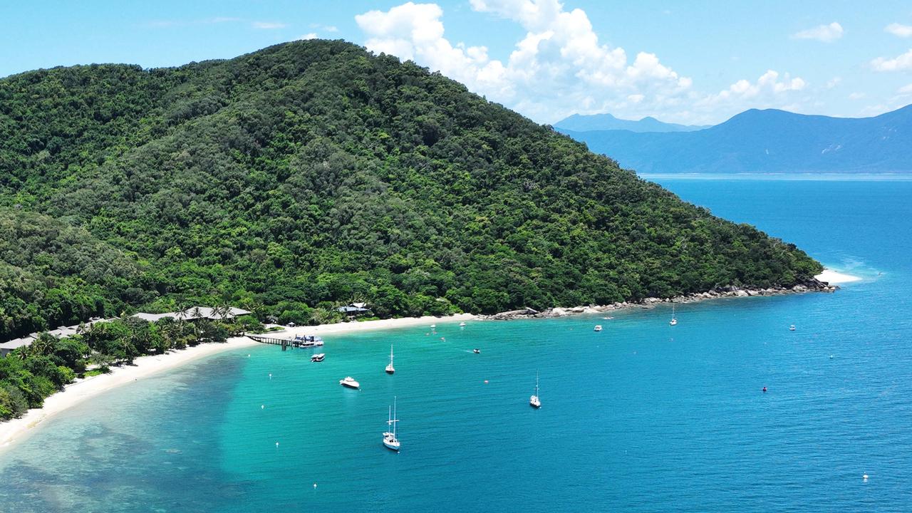 Fitzroy Island resort, off the Far North Queensland coast, near the tropical city of Cairns, situated in the Great Barrier Reef Marine Park. Picture: Brendan Radke