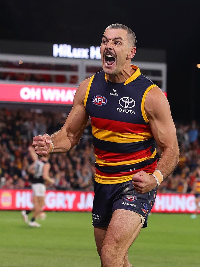 Adelaide needs to show loyalty to Taylor Walker, writes Graham Cornes. Picture: Sarah Reed.