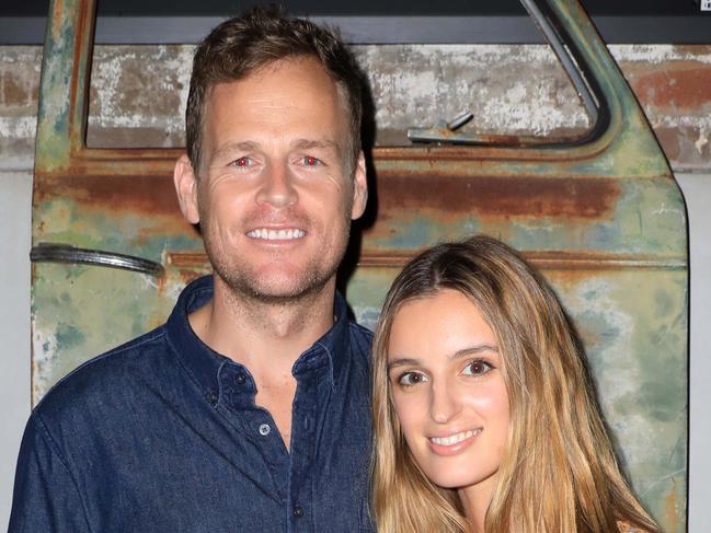 Tom Steinfort and Claudia Jukic at the Calibre Stories Not Campaign held at the Riley Street Garage in Woolloomooloo.Picture: Christian Gilles