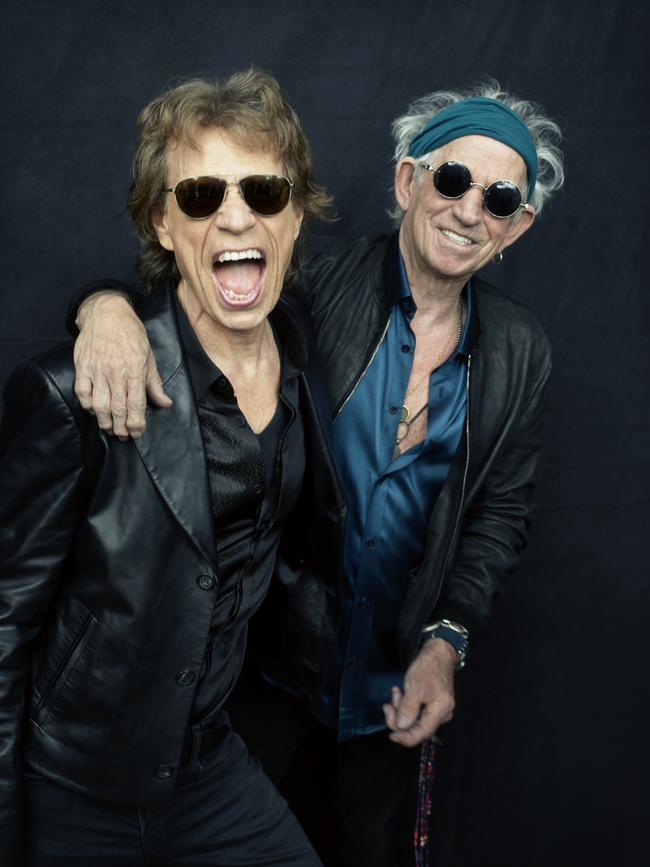 Jagger and Richards in 2023. Picture: Mark Seliger