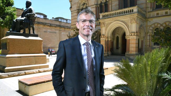 University of Adelaide vice-chancellor Peter Hoj. Picture: Mark Brake