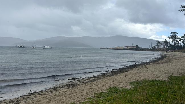 Rain and small hail passed over Dover on Sunday, briefly dampening the mood at Dover Seafest. Picture: Bridget Clarke