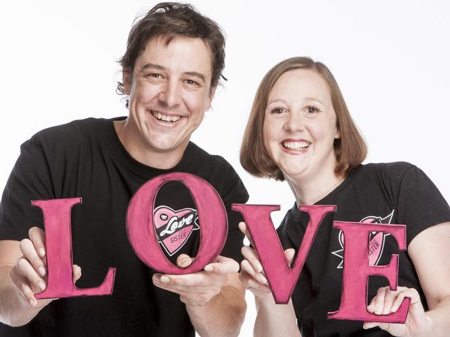 Samuel Johnson and his sister Connie, who died after a long battle with cancer.