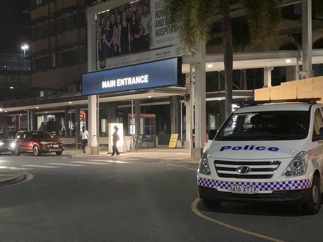 The victims remain under police guard at RBWH. Picture: Tobias Jurss-Lewis