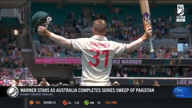 David Warner brings an end to his sensational test career