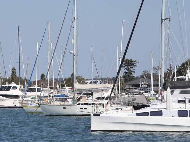 Best Weekend Lake Macquarie festival. Yachts at the Marmong Point Marina. Chris Pavlich