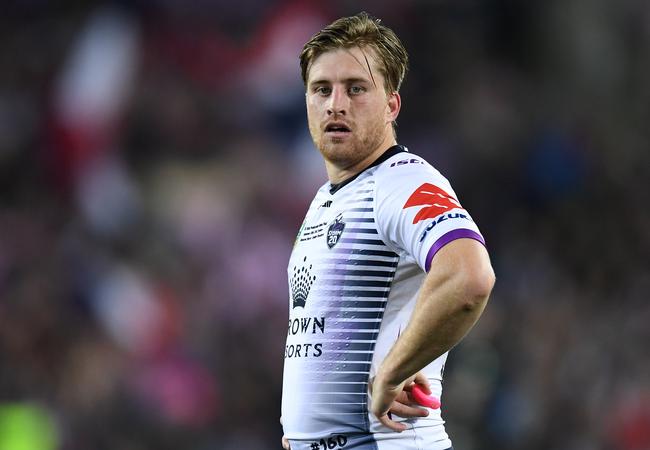 Cameron Munster of the Storm during the 2018 NRL Grand Final.