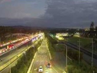 Long delays on the Pacific Motorway heading northbound. Picture: QLDTraffic.