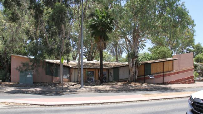 Tourism Central Australia's old office on Gregory Tce, Alice Springs, which has sat empty for years. Picture: Gera Kazakov