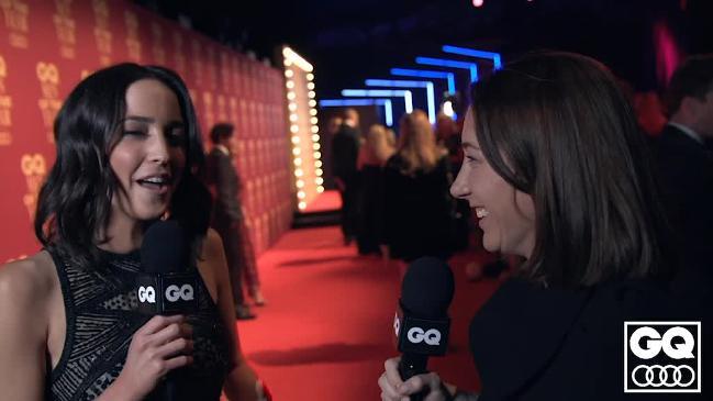 Vogue Editor Edwina McCann Talks Style On The GQ Red Carpet