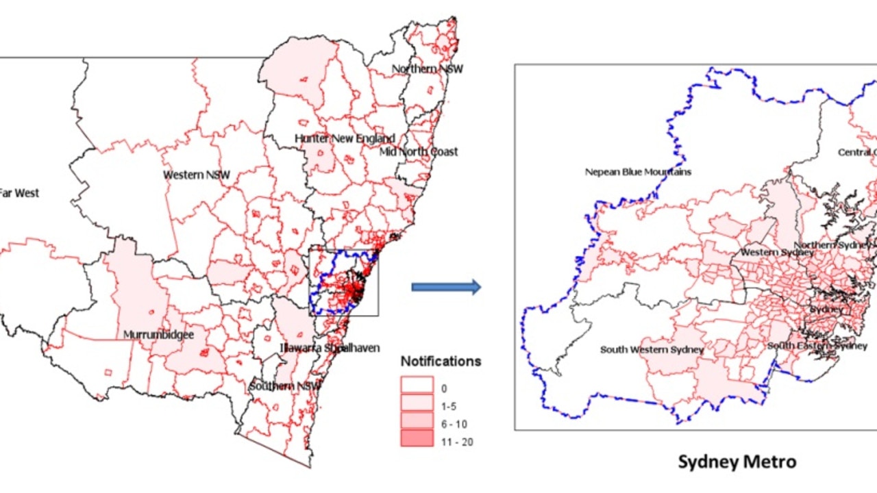 Flu season 2019: Map reveals horror virus epidemic | news.com.au ...