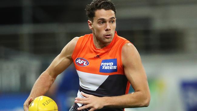 Josh Kelly in action for GWS. Picture: Phil Hillyard