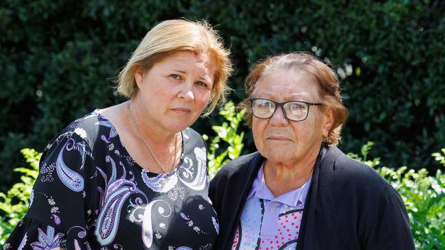 Mr Amatto’s sister Kristy (left) and Aunty Rhonda Amatto (right) said it has been a tough five years since his death. Picture: NCA NewsWire / David Swift