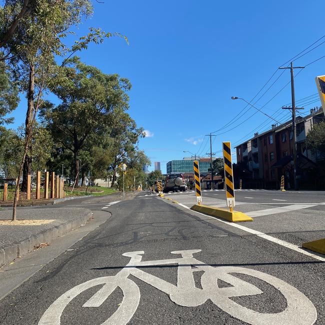 The bike lanes on Elizabeth St, North Richmond, are set to be modified.