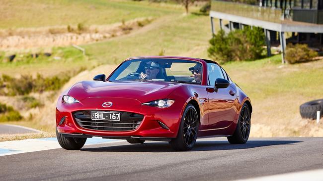 Heaps of fun: the Mazda MX-5 GT RS. Pictures: Cameron Murray