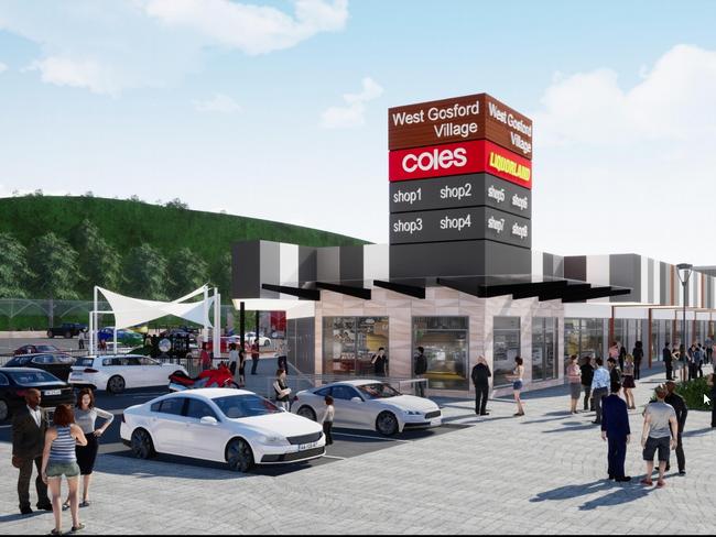 Images of the upgrade to West Gosford Shopping Complex