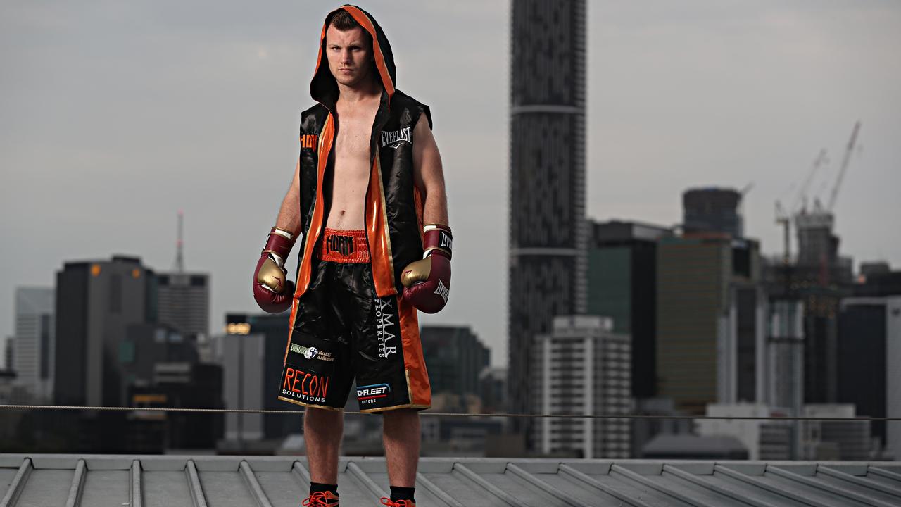 Jeff Horn faces Anthony Mundine on Friday night in the River City Rumble. Pic: Annette Dew