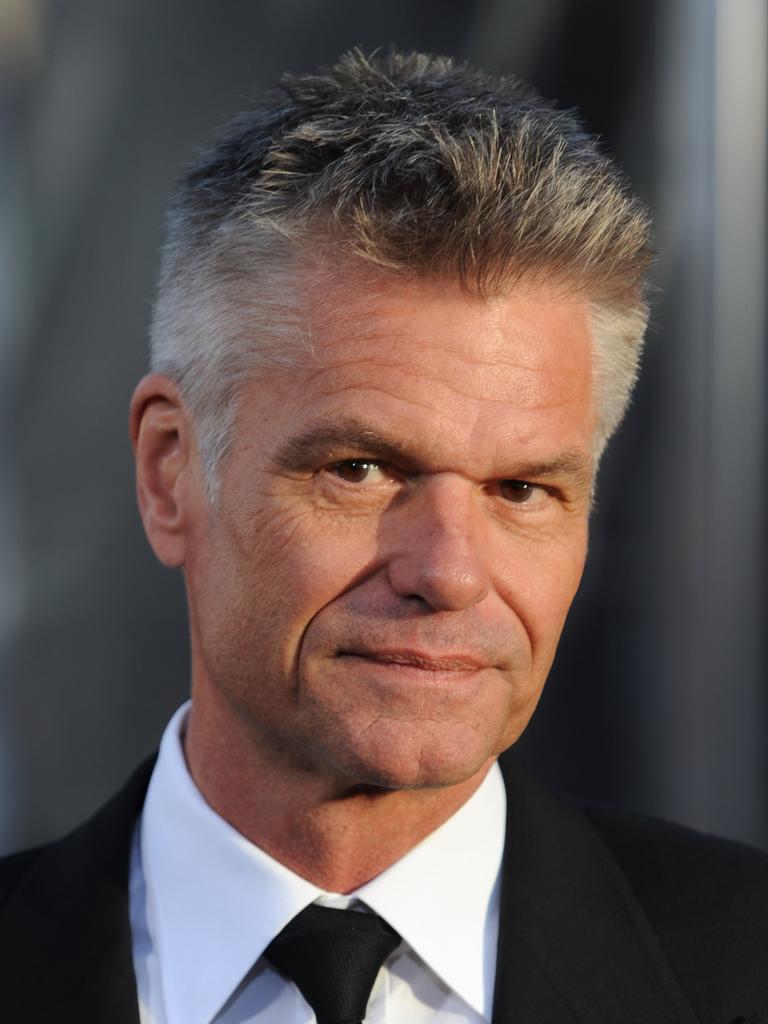 Some on social media said Rinna was morphing into husband Harry Hamlin (pictured).