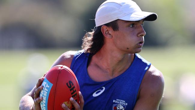 Jamarra Ugle-Hagan was the substitute against Melbourne in round one. Picture: Michael Klein