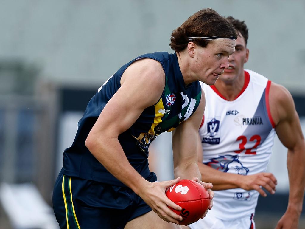 Langford models his game on Marcus Bontempelli.