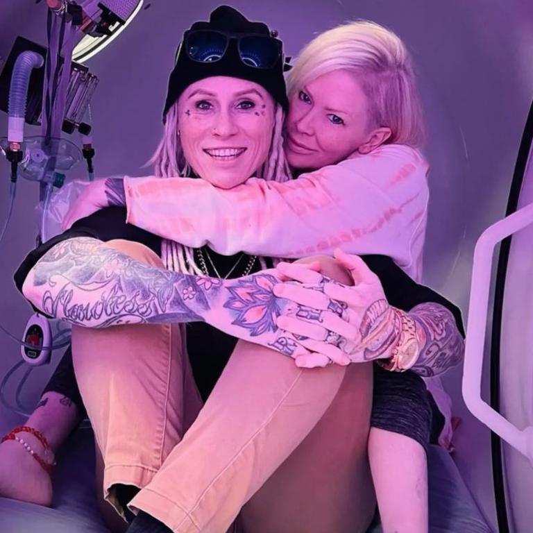 Porn star Jenna Jameson and her wife have split after less than a year of marriage. Picture: Instagram/jennacantlose