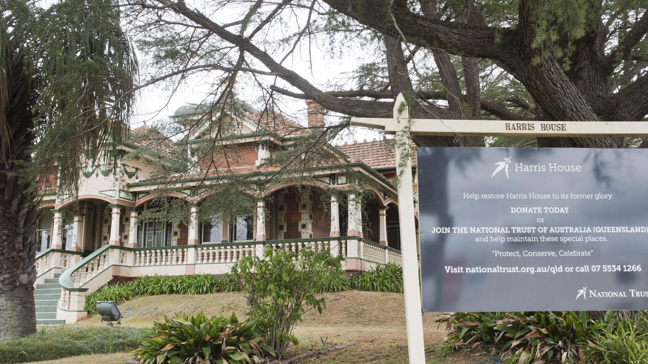 NATIONAL TRUST: Harris House in Toowoomba. Friday, 8th Jun, 2018.