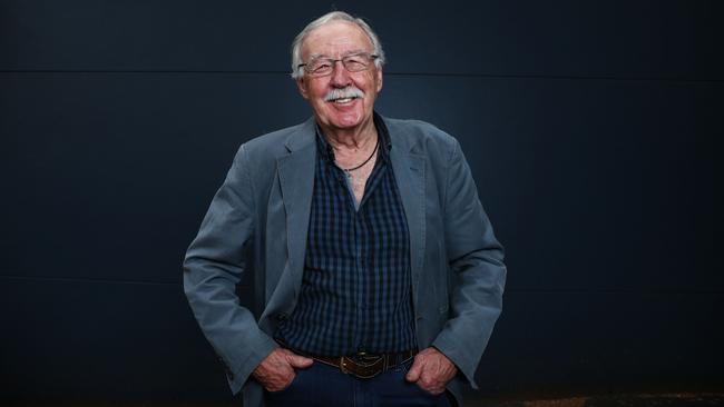 George Negus in Sydney in 2018. Picture: John Feder