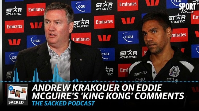 SACKED: Krakouer on playing after Eddie McGuire's 'King Kong' comments