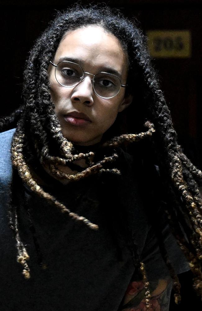 The US has appealed for Griner’s release. Picture: AFP