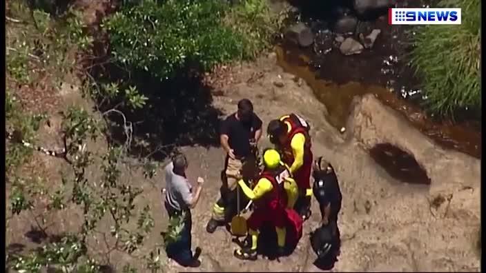 Man missing at Gold Coast waterhole