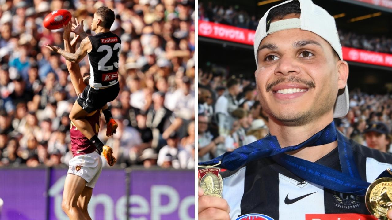 Le médaillé Bobby Hill Norm Smith, Collingwood Magpies bat les Brisbane Lions, rappel, faits saillants, réaction, réponse, pourquoi il a choisi d’échanger avec Collingwood plutôt qu’Essendon