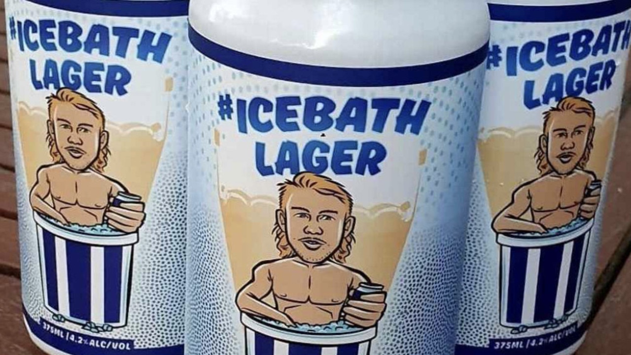 Port Adelaide threatened legal action to prevent a Queensland brewery producing a beer mocking Horne-Francis’ move from North Melbourne. Picture: Supplied