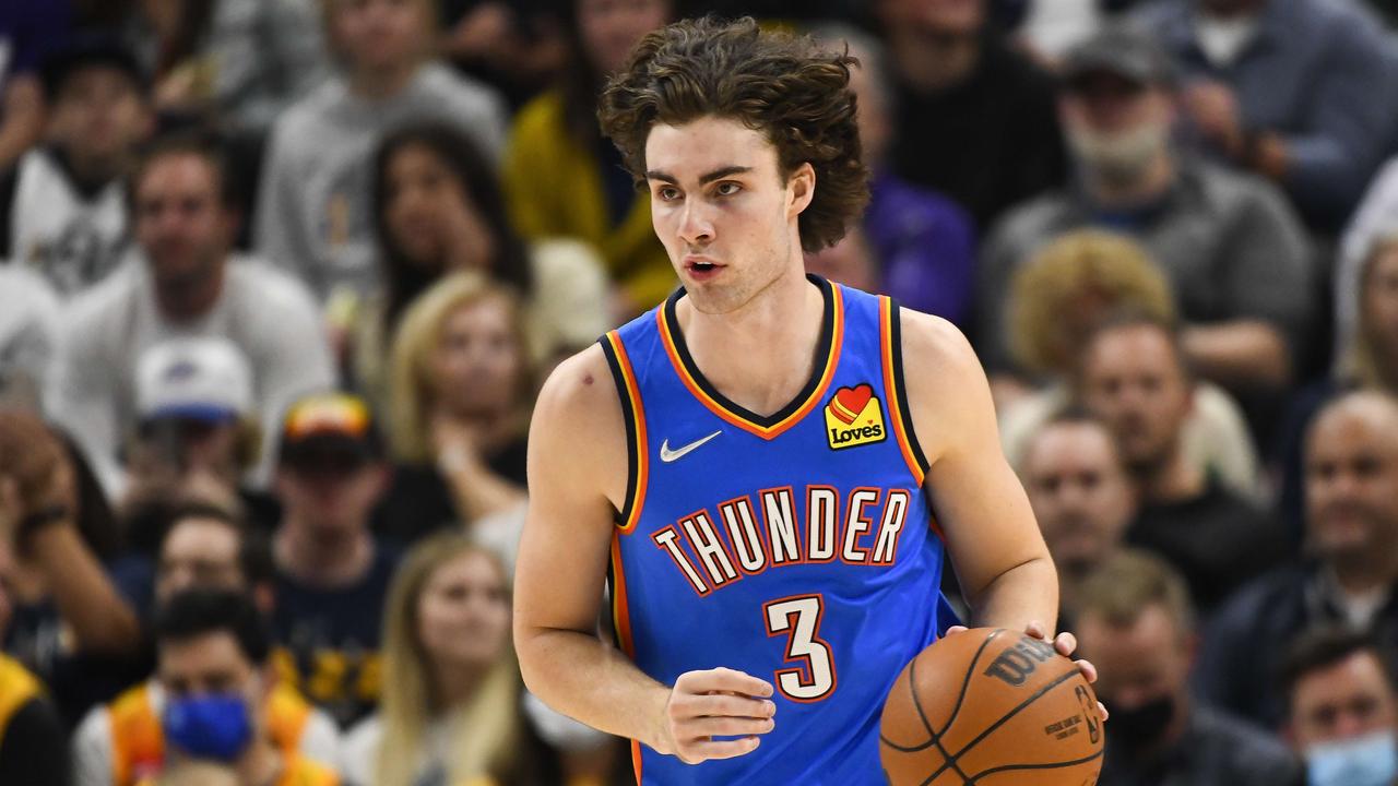 LIVE: Josh Giddey’s Thunder face the Golden State Warriors in an NBA blockbuster.