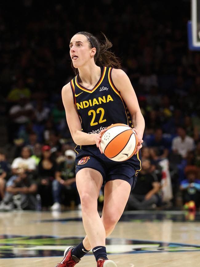 Caitlin Clark is a baller. Photo by Gregory Shamus / GETTY IMAGES.