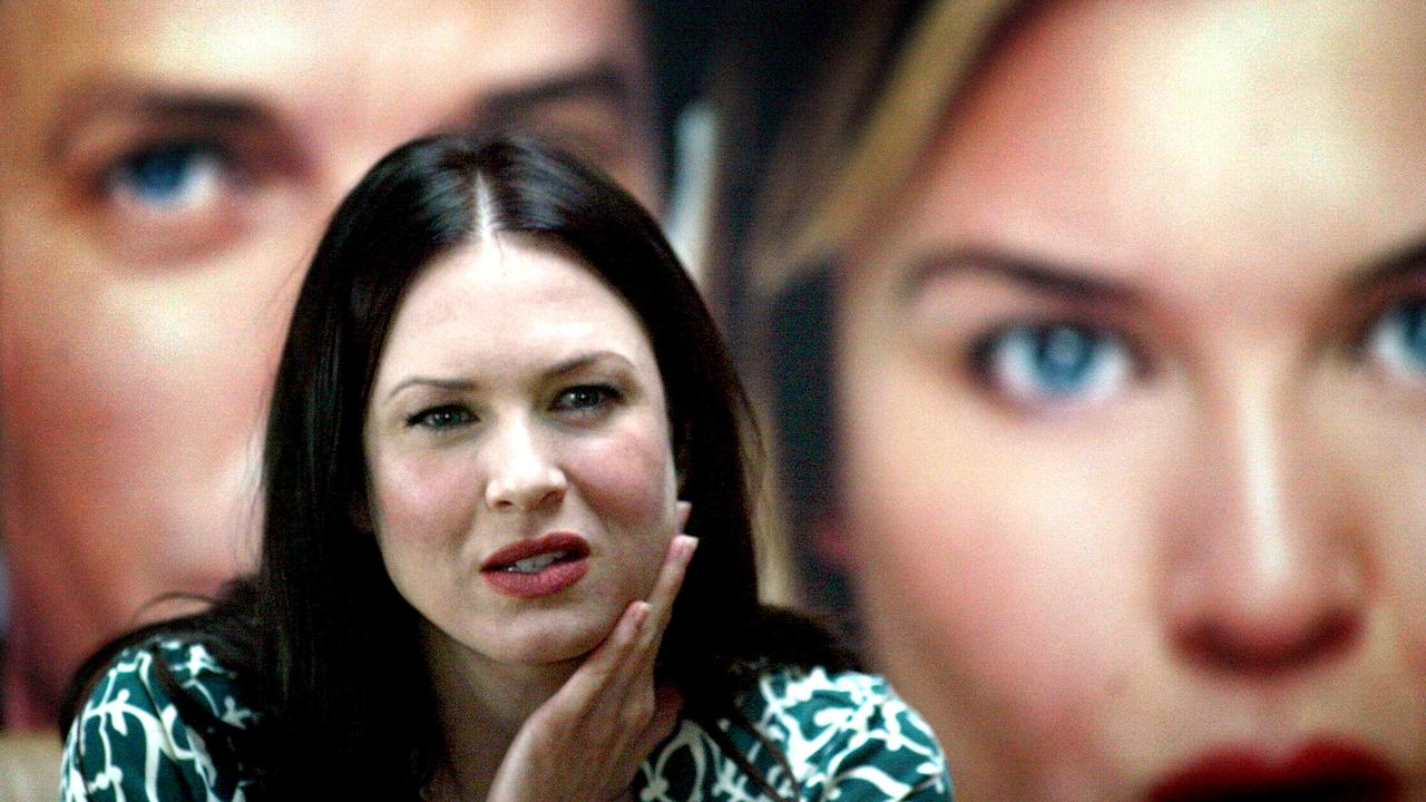 Actor Renee Zellweger in Melbourne promoting the 2004 film Bridget Jones:The Edge of Reason. Bridget Jones: Mad About the Boy, revisits our hapless heroine, who is now in her 50s.