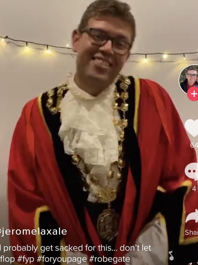 Ryde’s TikToking mayor.