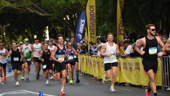 Some of the magic moments and action from the ASICS Runaway Noosa Marathon. Photo: Mark Furler