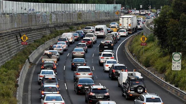 The report found more than 10 per cent of roads were considered to be in very poor condition, with that figure likely to reach 50 per cent by 2025. Picture: Nicole Garmston