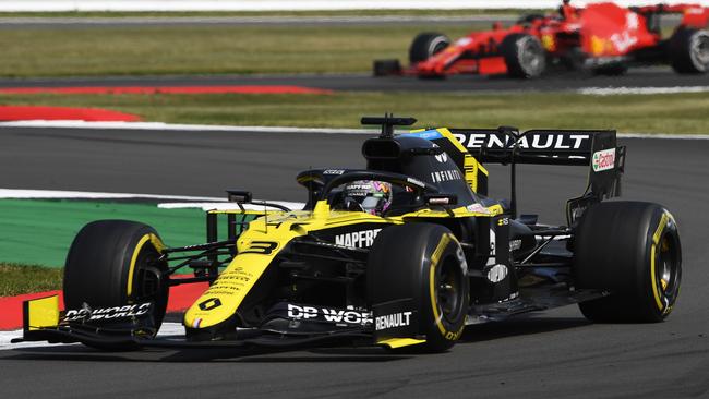 Daniel Ricciardo has lamented his race shocker at Silverstone. Picture: Getty Images