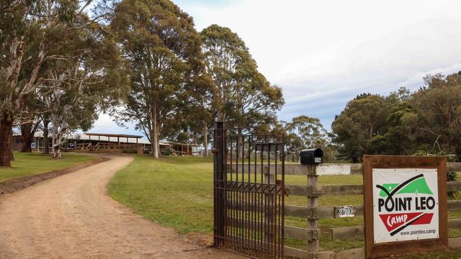 The Point Leo Camp named Chabad at Shoreham on the Mornington Peninsula. Picture: Ian Currie